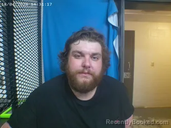 Mugshot of JOHNATHAN MCBEE booked in Polk County, Arkansas on April 18, 2026