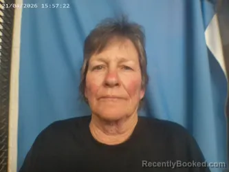 Mugshot of JILL MILLSPAUGH booked in Polk County, Arkansas on April 21, 2026