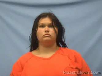 Mugshot of EMMA MCKENZIE GRACE KEELING booked in Pope County, Arkansas on July 6, 2026