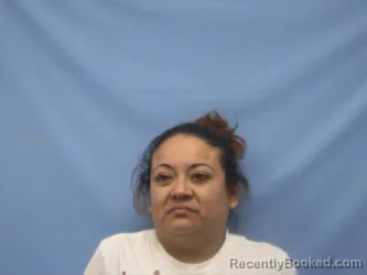 Mugshot of Kenia Damari Garcia-Melendez booked in Pope County, Arkansas on August 30, 2026