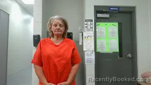 Mugshot of Angie CAROL HEDRICK booked in Prairie County, Arkansas on April 22, 2026