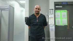 Mugshot of Bryan Eugene Burrow booked in Prairie County, Arkansas on April 22, 2026