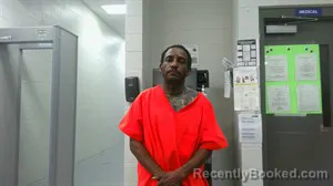 Mugshot of Damieon Fitzgerald JACKSON booked in Prairie County, Arkansas on April 22, 2026