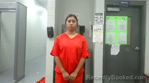 Mugshot of Diana Mendoza-Rodriguez booked in Prairie County, Arkansas on August 14, 2026