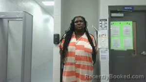 Mugshot of Senetra Catercia Miller booked in Prairie County, Arkansas on May 7, 2026