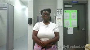 Mugshot of Shanice Lashay Shered booked in Prairie County, Arkansas on August 11, 2026