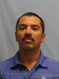 Mugshot of Oscar Moreno booked in Pulaski County, Arkansas on October 5, 2026