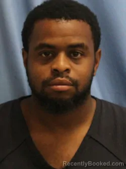 Mugshot of Alexander Shawntez Townsend booked in Pulaski County, Arkansas on October 13, 2026