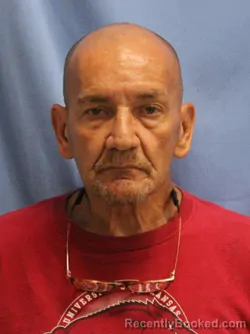 Mugshot of Darrell W Stephens booked in Pulaski County, Arkansas on October 13, 2026
