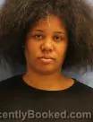 Mugshot of Amber Lashae Slater booked in Pulaski County, Arkansas on August 9, 2026