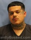 Mugshot of Gustavo Isareal Gallegos booked in Pulaski County, Arkansas on August 2, 2026