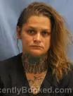 Mugshot of Jamie Nicole Womble booked in Pulaski County, Arkansas on July 31, 2026