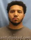Mugshot of Malik Raequan Davis booked in Pulaski County, Arkansas on August 20, 2026