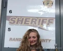 Mugshot of HANNAH ROHERE booked in Randolph County, Arkansas on April 22, 2026