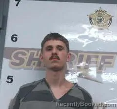 Mugshot of CALEB MIDKIFF booked in Randolph County, Arkansas on July 1, 2026