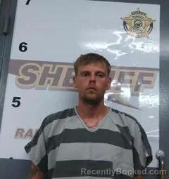 Mugshot of Ryan Elliott booked in Randolph County, Arkansas on August 8, 2026