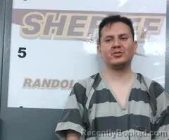Mugshot of Juan Antonio Muro Garcia booked in Randolph County, Arkansas on August 13, 2026