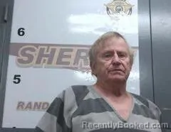 Mugshot of Ronnie Pendergrass booked in Randolph County, Arkansas on October 17, 2026