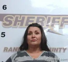 Mugshot of Laura Alban booked in Randolph County, Arkansas on October 21, 2026