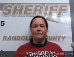 Mugshot of Sierra Montellano booked in Randolph County, Arkansas on October 27, 2026