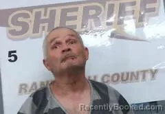 Mugshot of Raymond Martin booked in Randolph County, Arkansas on August 8, 2026