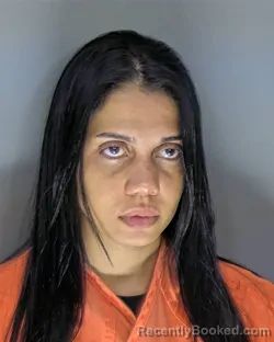 Mugshot of Bruna Maria Santos Oliveira booked in Horry County, South Carolina on July 27, 2026