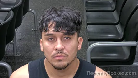 Mugshot of Roberto Carlos Cruz-Veliz booked in Horry County, South Carolina on August 7, 2026