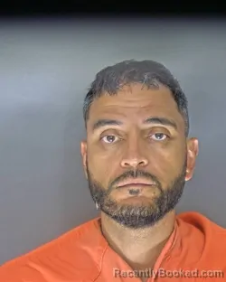 Mugshot of Ryan Mark-Keiran Reed booked in Horry County, South Carolina on August 8, 2026