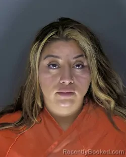 Mugshot of Nercy Jennyfer Lopez-Arevalo booked in Horry County, South Carolina on August 9, 2026