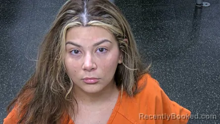 Mugshot of Amy Dayaly Mejia booked in Horry County, South Carolina on August 9, 2026