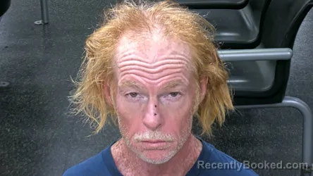 Mugshot of Roy Charles Ward booked in Horry County, South Carolina on August 12, 2026