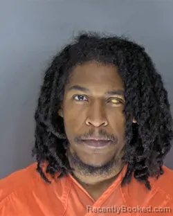 Mugshot of Dha'shaun Enrico Emmanuel Jhamir Faulk booked in Horry County, South Carolina on August 15, 2026