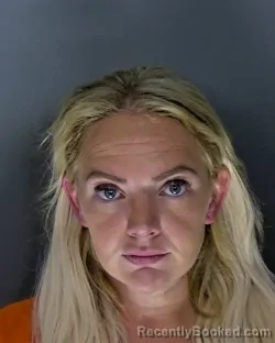 Mugshot of Savannaha Blaire Foss booked in Horry County, South Carolina on September 14, 2026