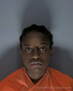 Mugshot of My'esha Shakia Mcknight booked in Horry County, South Carolina on September 24, 2026