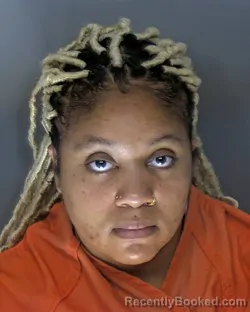 Mugshot of Kristina Danyelle Outlaw booked in Horry County, South Carolina on September 28, 2026