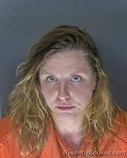 Mugshot of Brieanna Elizabeth Shaver booked in Horry County, South Carolina on October 21, 2026