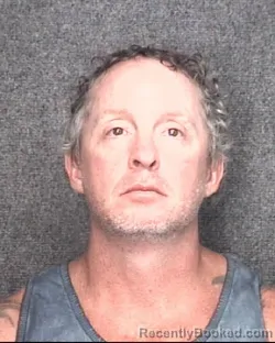 Mugshot of Aron Scott Arvin booked in Horry County, South Carolina on August 9, 2026