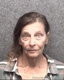 Mugshot of Audrey Gay Evans booked in Horry County, South Carolina on August 9, 2026