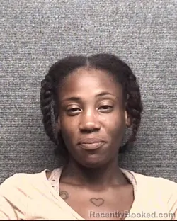 Mugshot of Ashia Renee Jones booked in Horry County, South Carolina on August 20, 2026