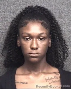 Mugshot of AZJA SADAE WALLACE booked in Horry County, South Carolina on June 13, 2026