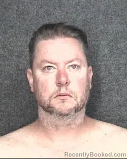 Mugshot of Christopher Todd Hunt booked in Horry County, South Carolina on August 3, 2026