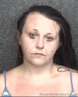 Mugshot of CRISTY DENISE MONTALVO booked in Horry County, South Carolina on July 4, 2026