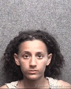 Mugshot of DESTINY ALIJAH MATOS booked in Horry County, South Carolina on May 19, 2026