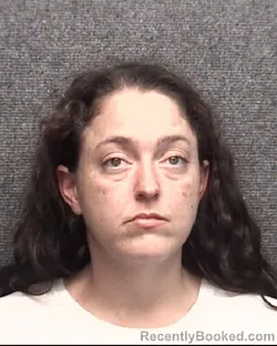 Mugshot of Elizabeth Amber Locklear booked in Horry County, South Carolina on October 9, 2026