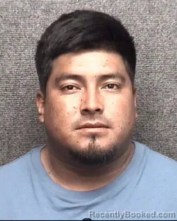 Mugshot of Efrain Ramos Garcia booked in Horry County, South Carolina on August 15, 2026