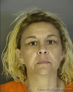 Mugshot of PENNY TABITHA JORDAN booked in Horry County, South Carolina on March 7, 2026