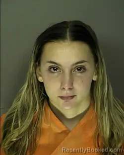 Mugshot of CALYSTA ANN HALL booked in Horry County, South Carolina on March 22, 2026