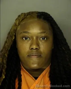 Mugshot of JASMINE ARREON FRANKS booked in Horry County, South Carolina on April 2, 2026