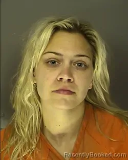 Mugshot of ASHLYNN GREY OWINGS booked in Horry County, South Carolina on July 1, 2026