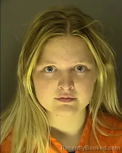 Mugshot of Katelyn Elizabeth Venters booked in Horry County, South Carolina on July 25, 2026